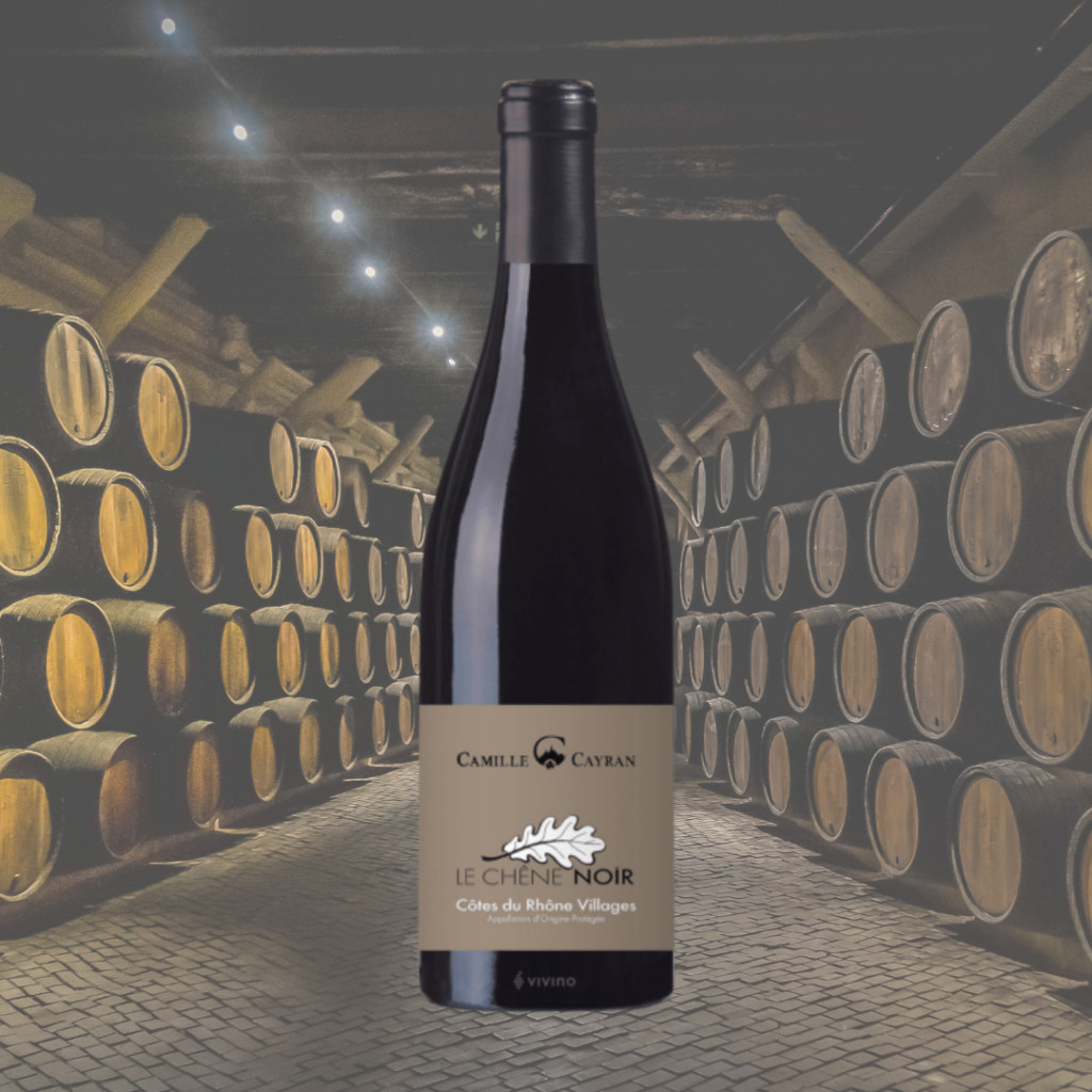 Camille Cayran Le Chêne Noir – AOP Côtes du Rhône Villages Tinto 750cc