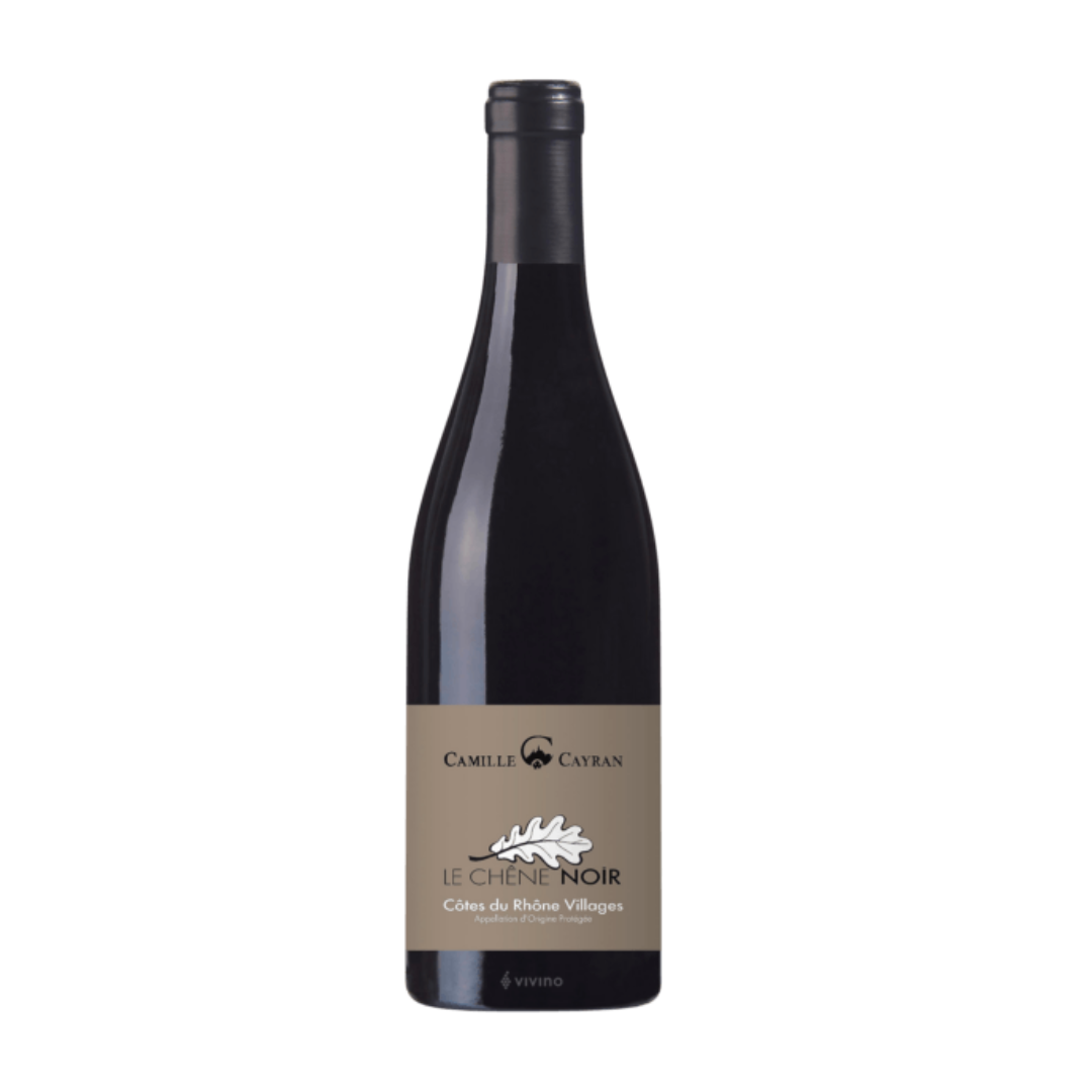 Camille Cayran Le Chêne Noir – AOP Côtes du Rhône Villages Tinto 750cc - Image 2
