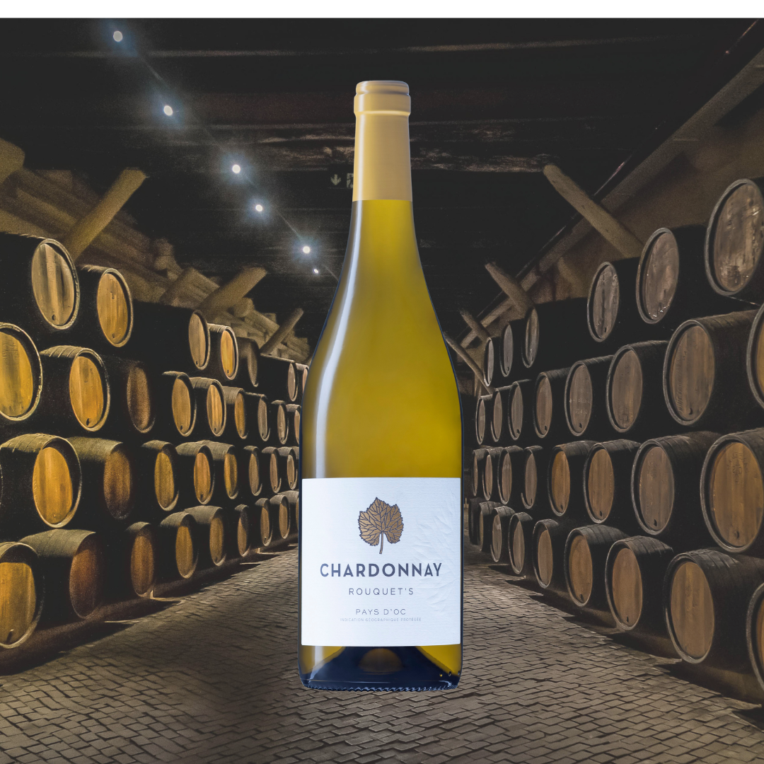 Chardonnay Rouquet's – IGP Pays d'Oc Blanco 750cc.